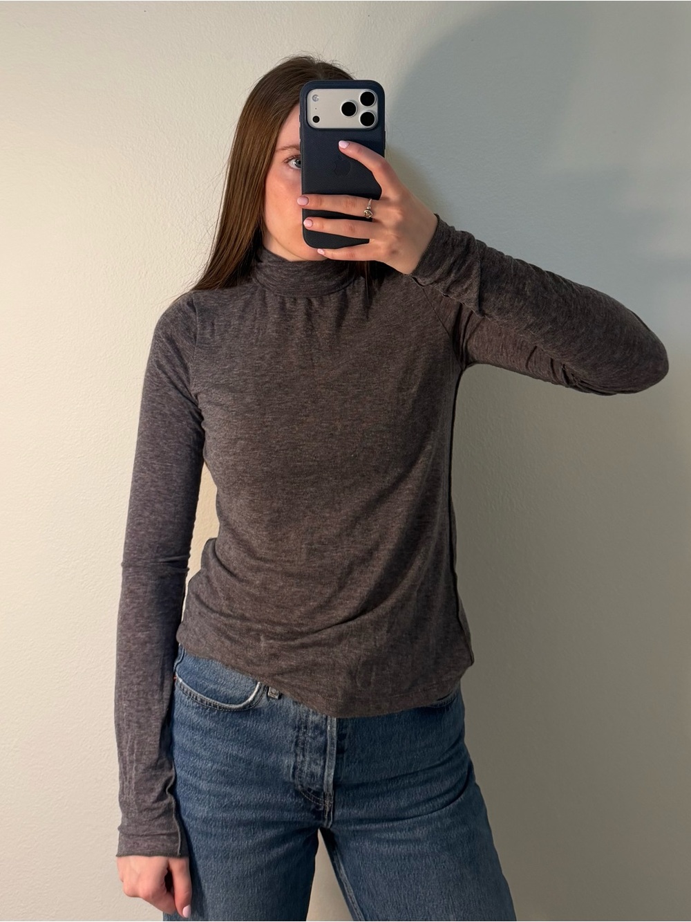 Madewell Long Sleeve Turtle Neck